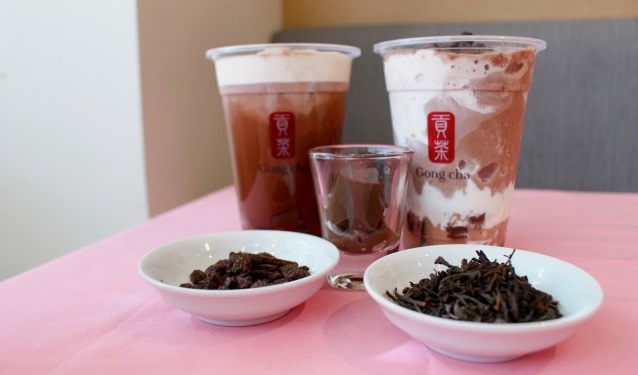 濃厚チョコレート ミルクティー&フローズン