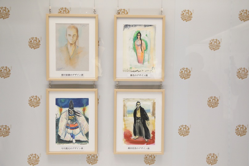 登場人物のデザイン画