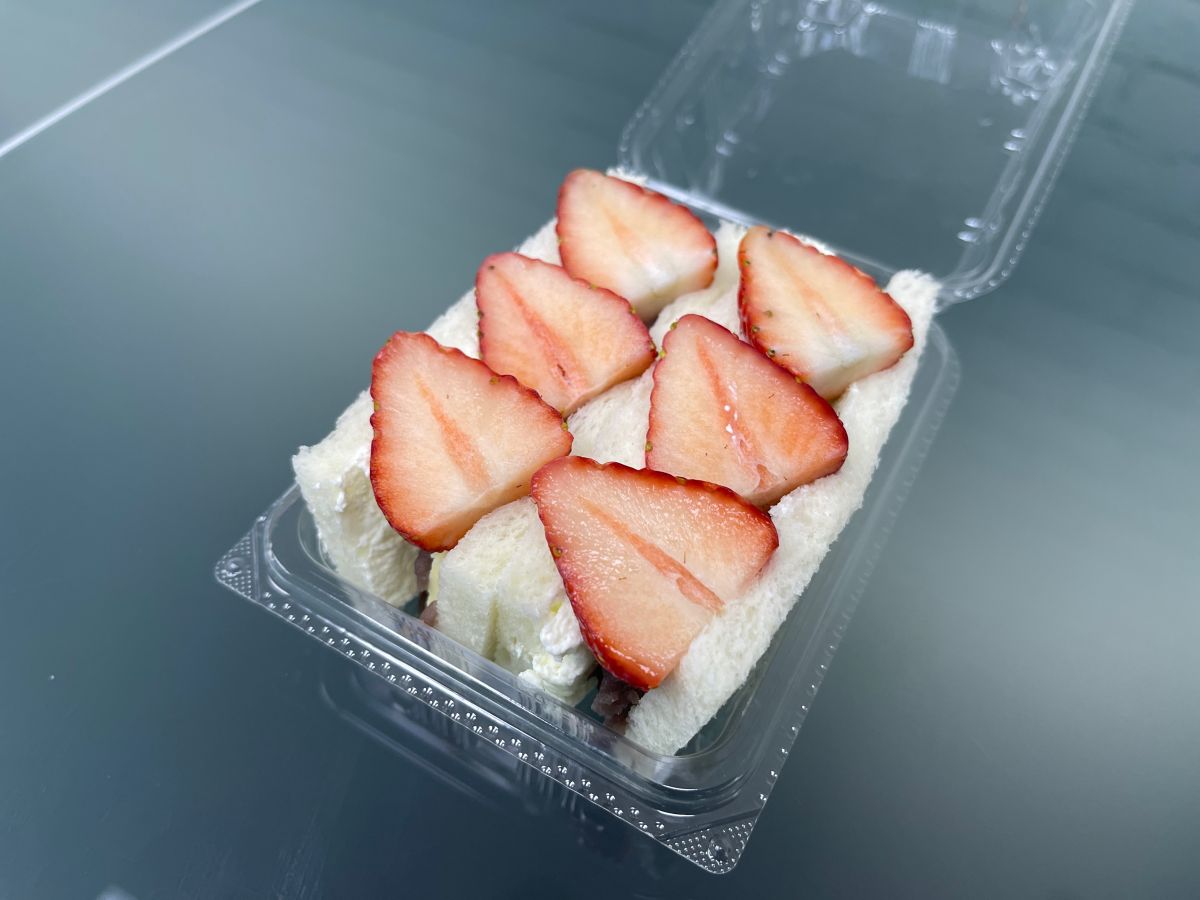 「あんバターいちご」770円