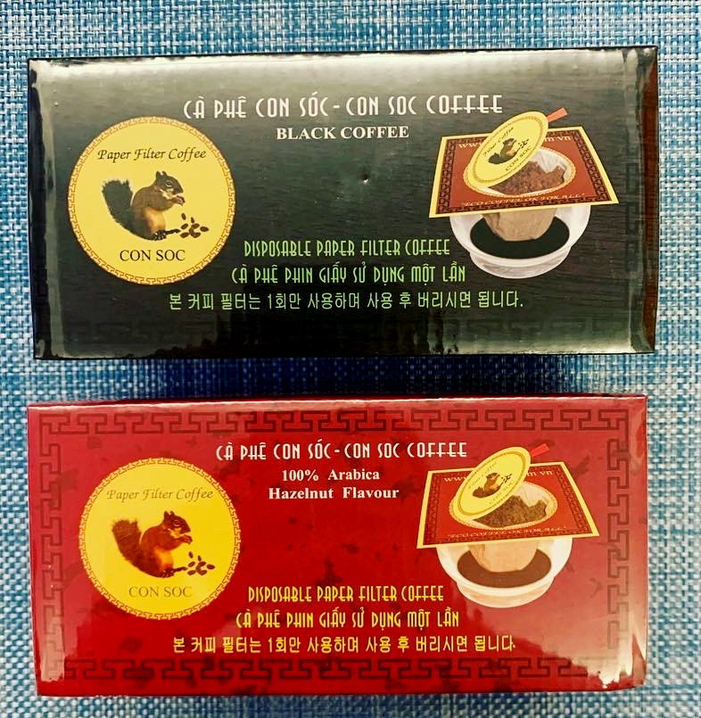 Con Soc coffee hazelnut flavor