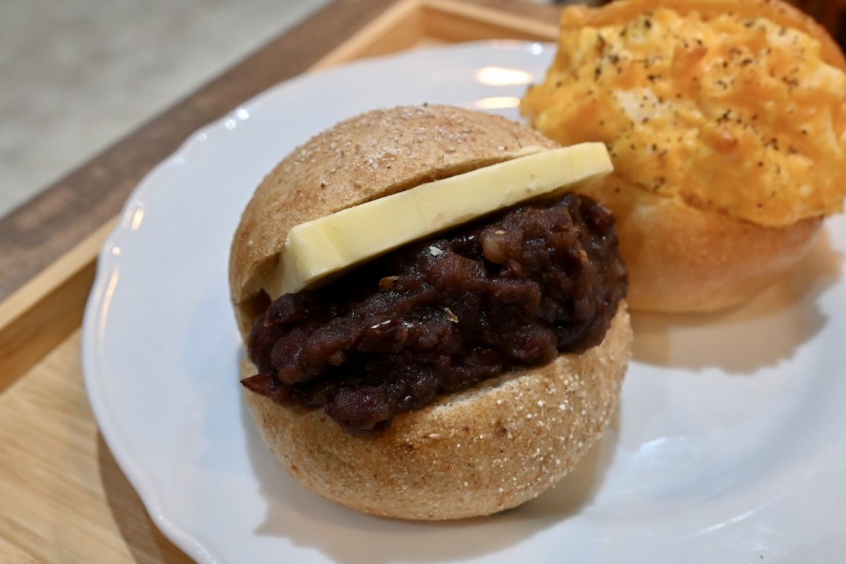 「あんバターサンド」380円