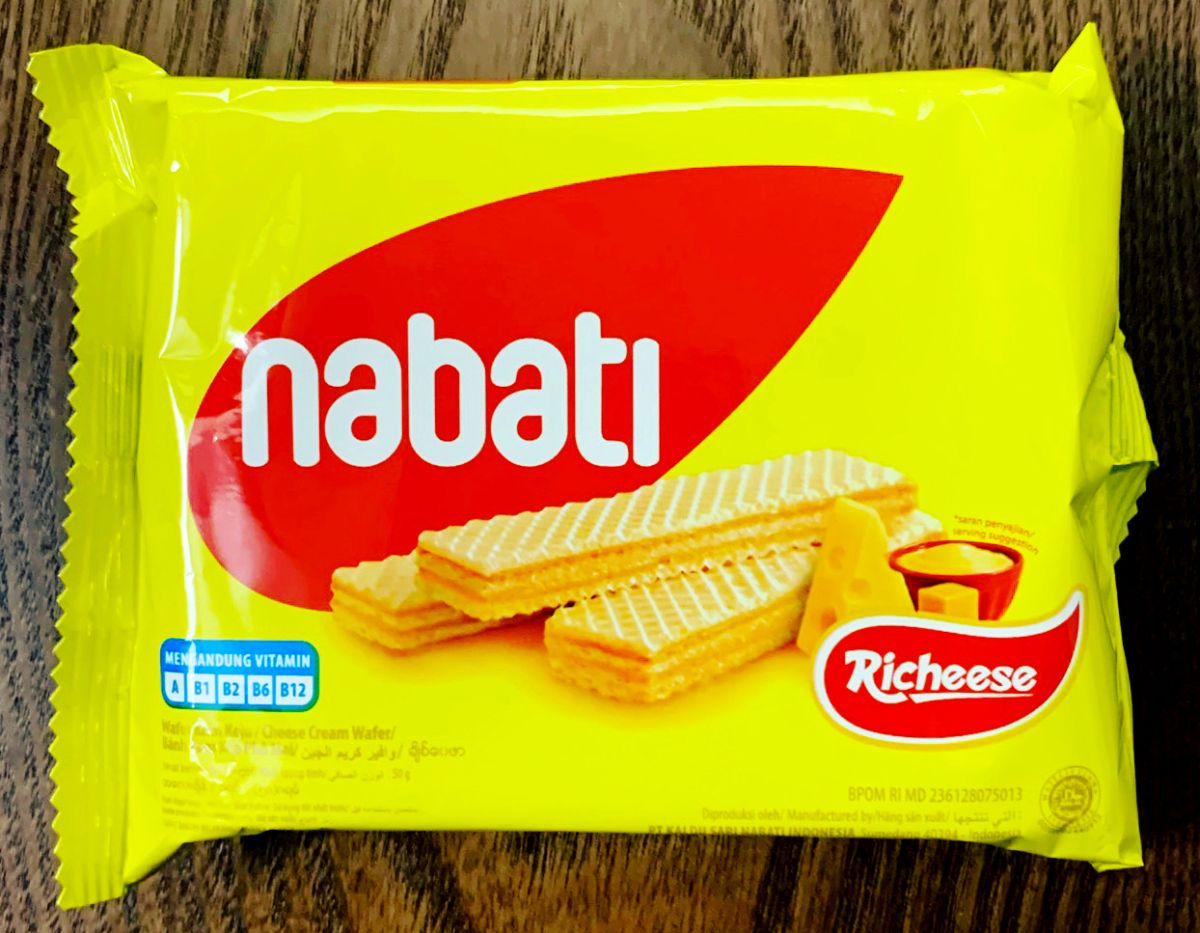 Nabatiのチーズウエハース（Richeese）