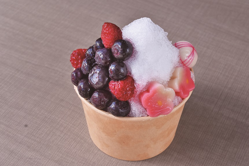 いちごべりーかき氷