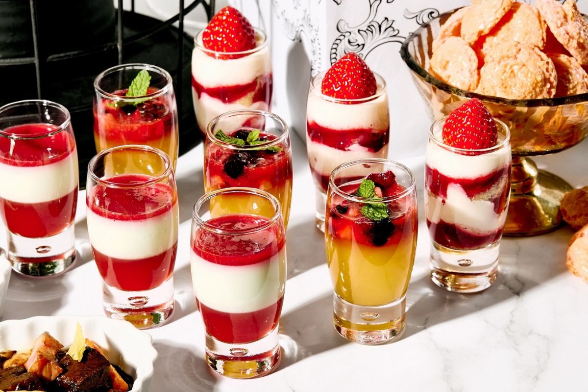 グラスデザート3種