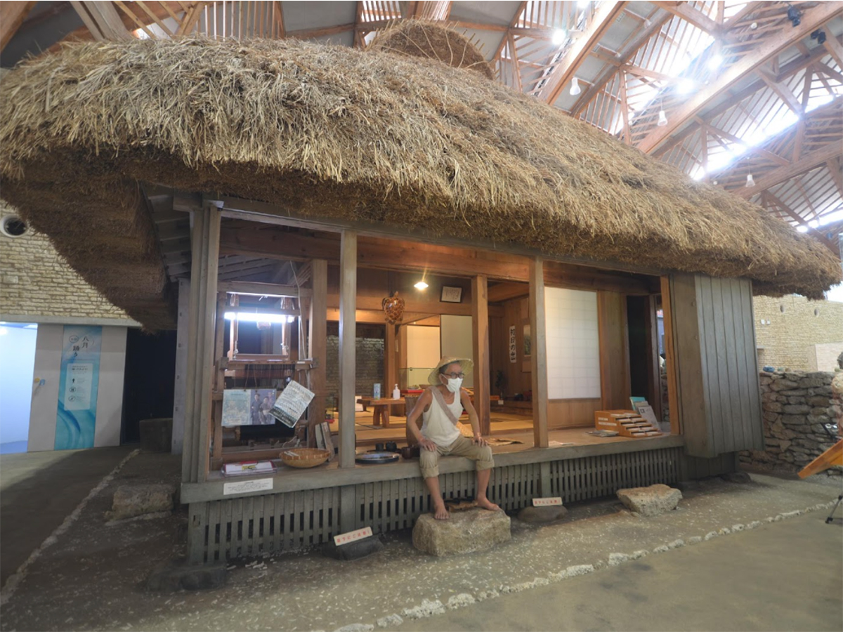 島南部から移築してきた「古民家」