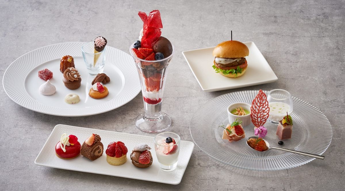 【品川プリンスホテル】甘酸っぱいいちごとチョコレートで“大人かわいい”を表現！ いちごのアフタヌーンティースイーツコース
