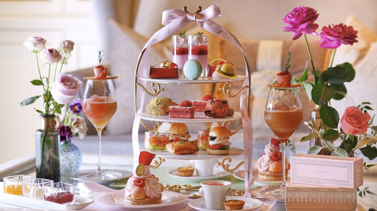 【ホテル インターコンチネンタル 東京ベイ】ラデュレとの限定コラボ！ マリー・アントワネットをテーマにした心弾むアフタヌーンティー