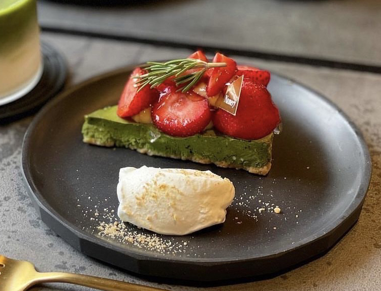 「抹茶あまおう」1200円