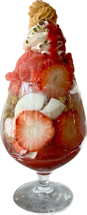 いちごパフェ 1320円