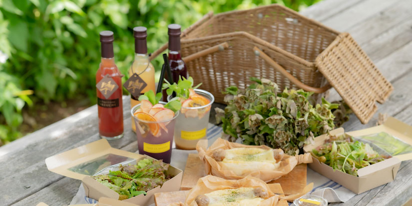 【長野県】緑まばゆいガーデンカフェ「カフェ ル・パニエ」で、体が喜ぶピクニックランチを!