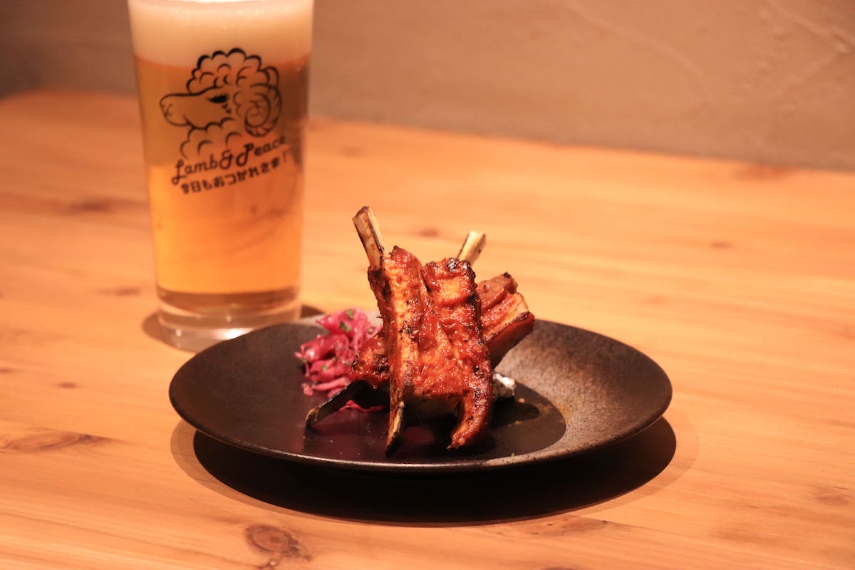 「ラムスペアリブ〜ドイツ風〜」858円