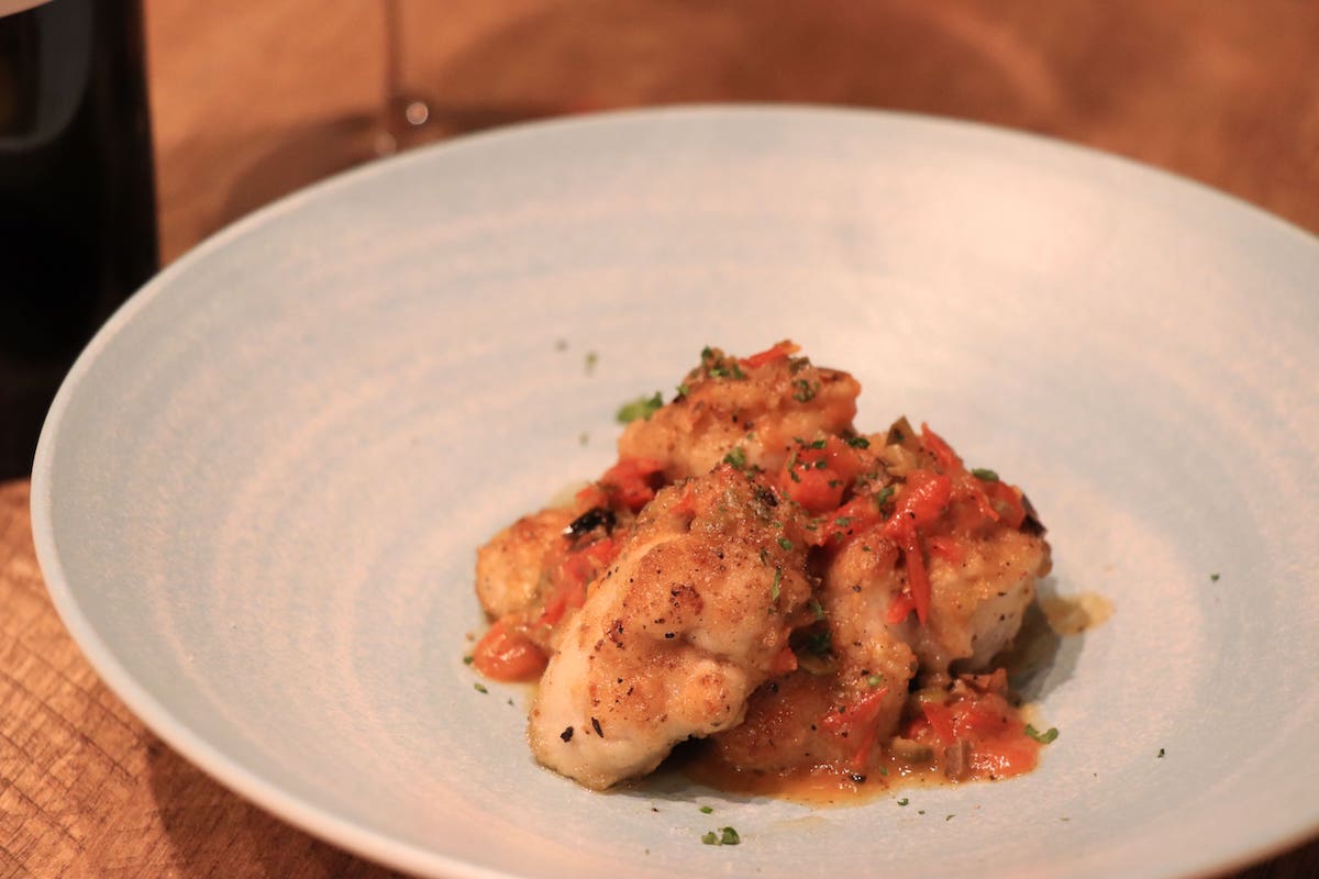 「濃厚シビレのムニエル」968円