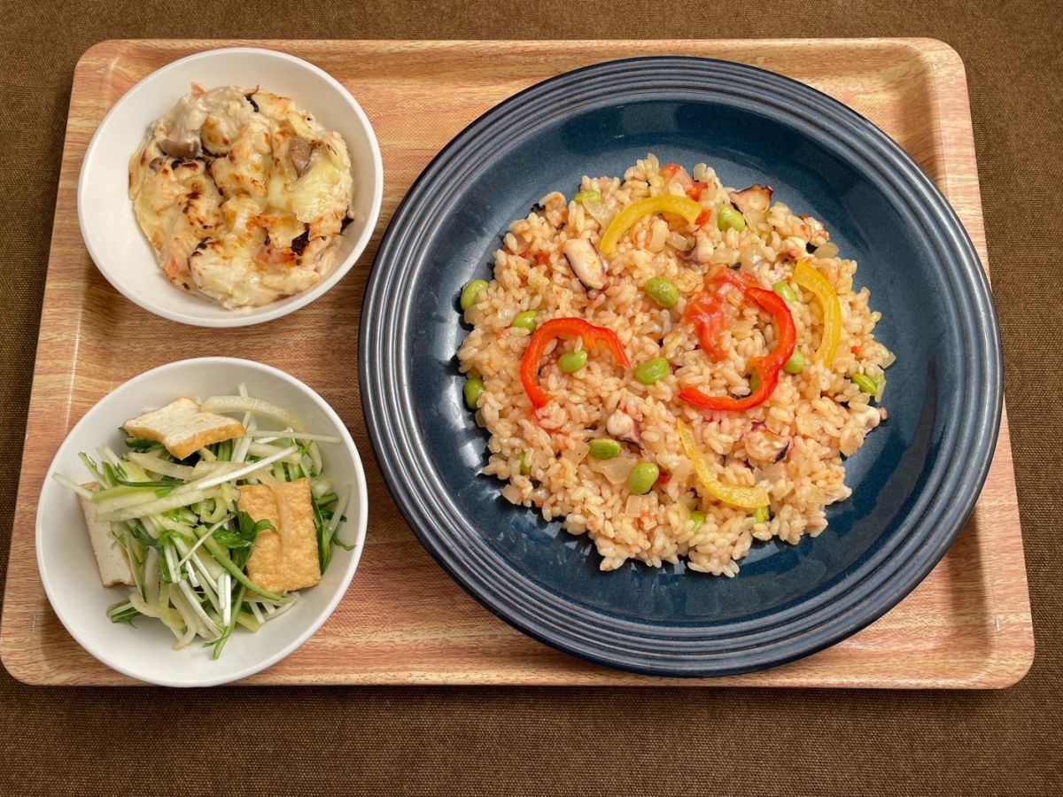 瀬戸内海パエリア（1150円）