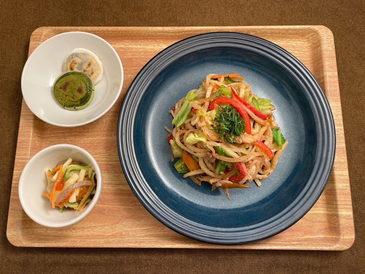 辛子明太子焼きうどん（1150円）