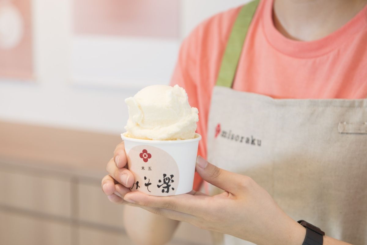 「まろやかみそジェラート」300円~(税込)