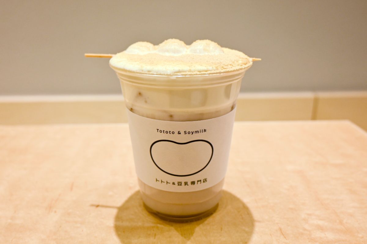 チーズクリーム豆乳+団子三兄弟(740円)