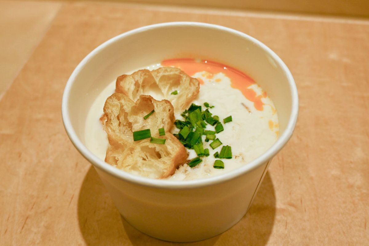 「鹹豆漿」580円