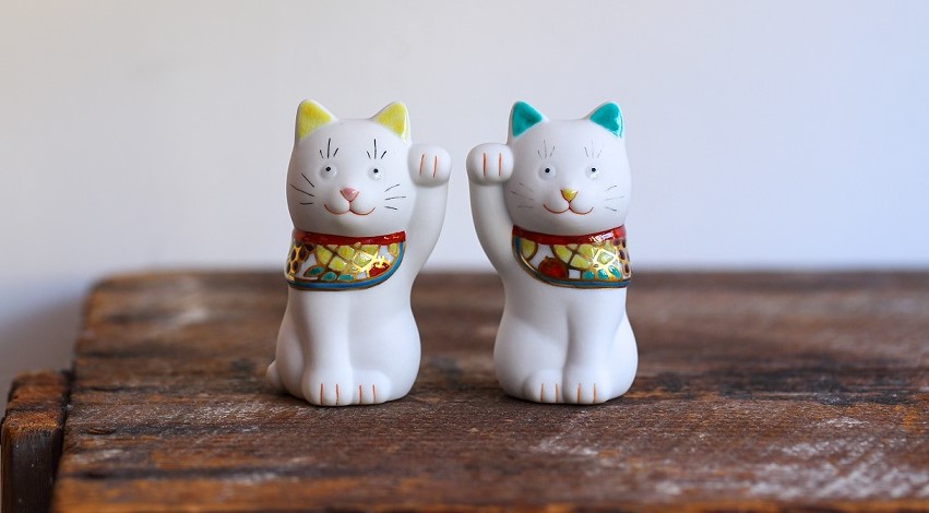 「2寸ちょうえもん招猫果物」（右手・左手各6600円）