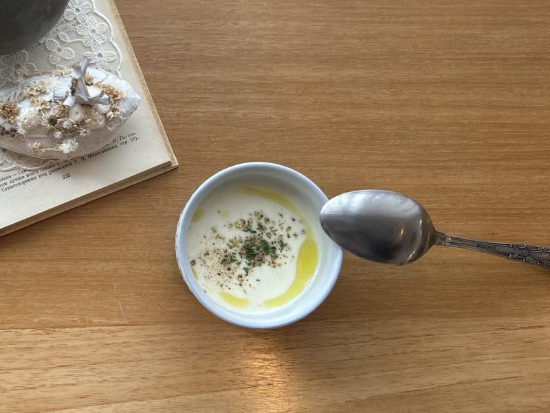 「かぶのポタージュ」