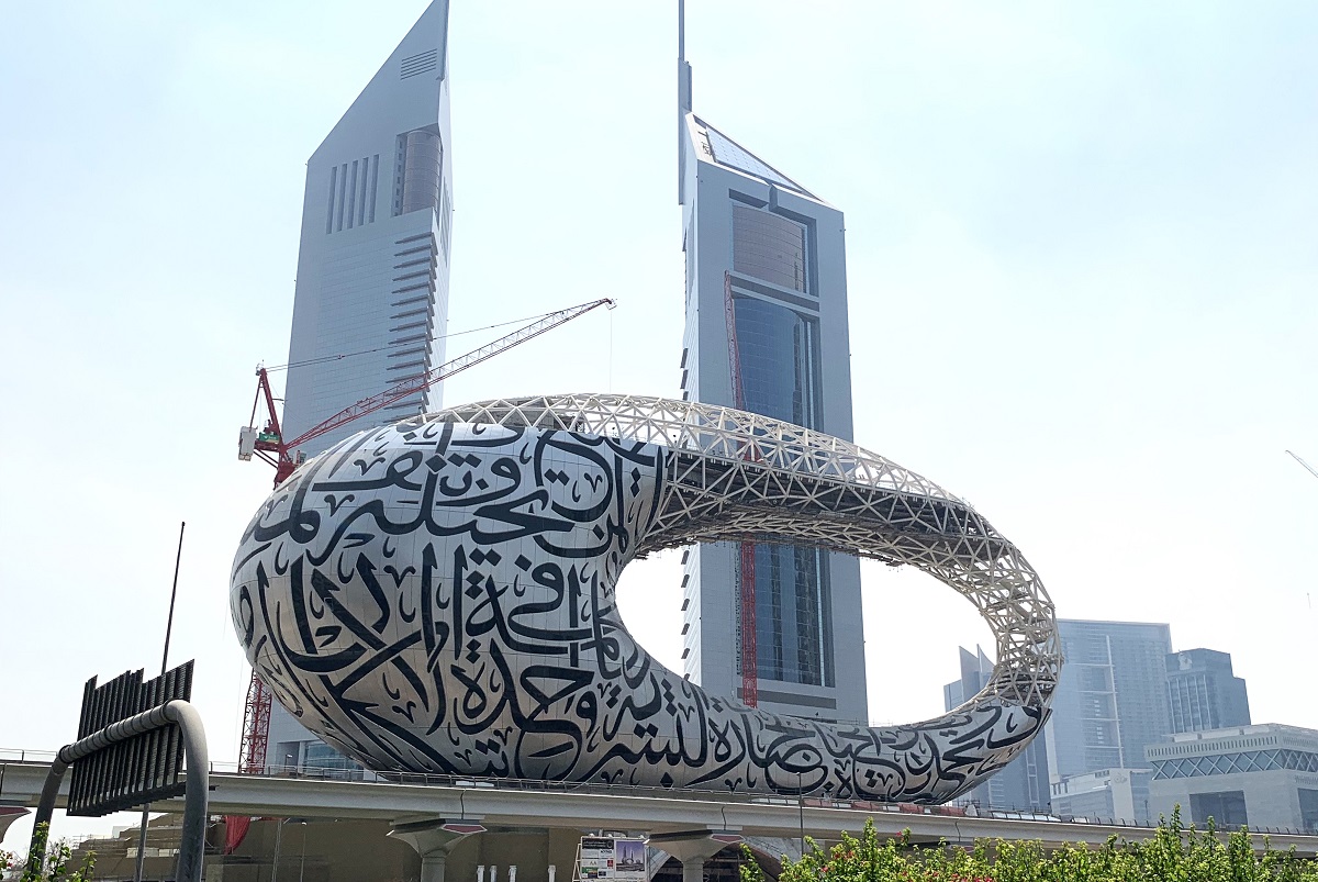 2019年9月時点の未来博物館（筆者撮影）