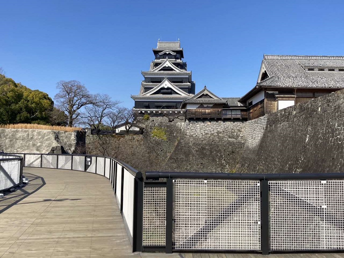熊本城 特別見学通路