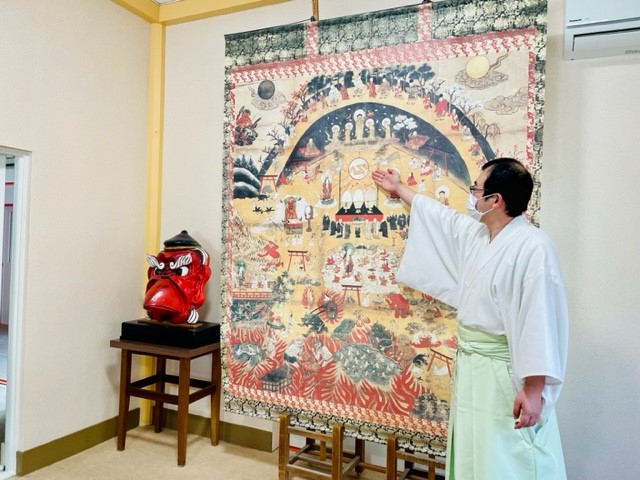 熊野速玉大社の熊野観心十界曼荼羅