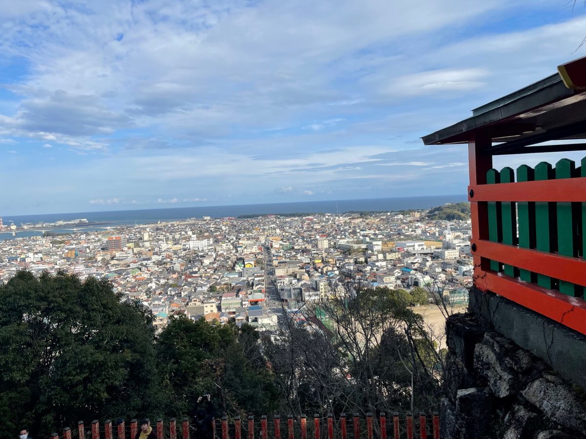 神倉神社からの景色