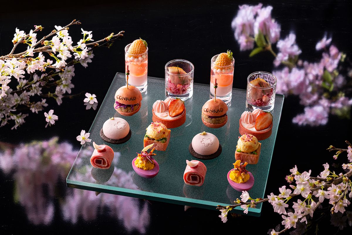 「夜桜ハイティー」1名9800円～