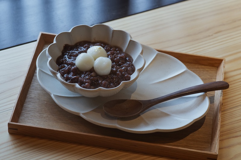和菓子屋のぜんざい900円