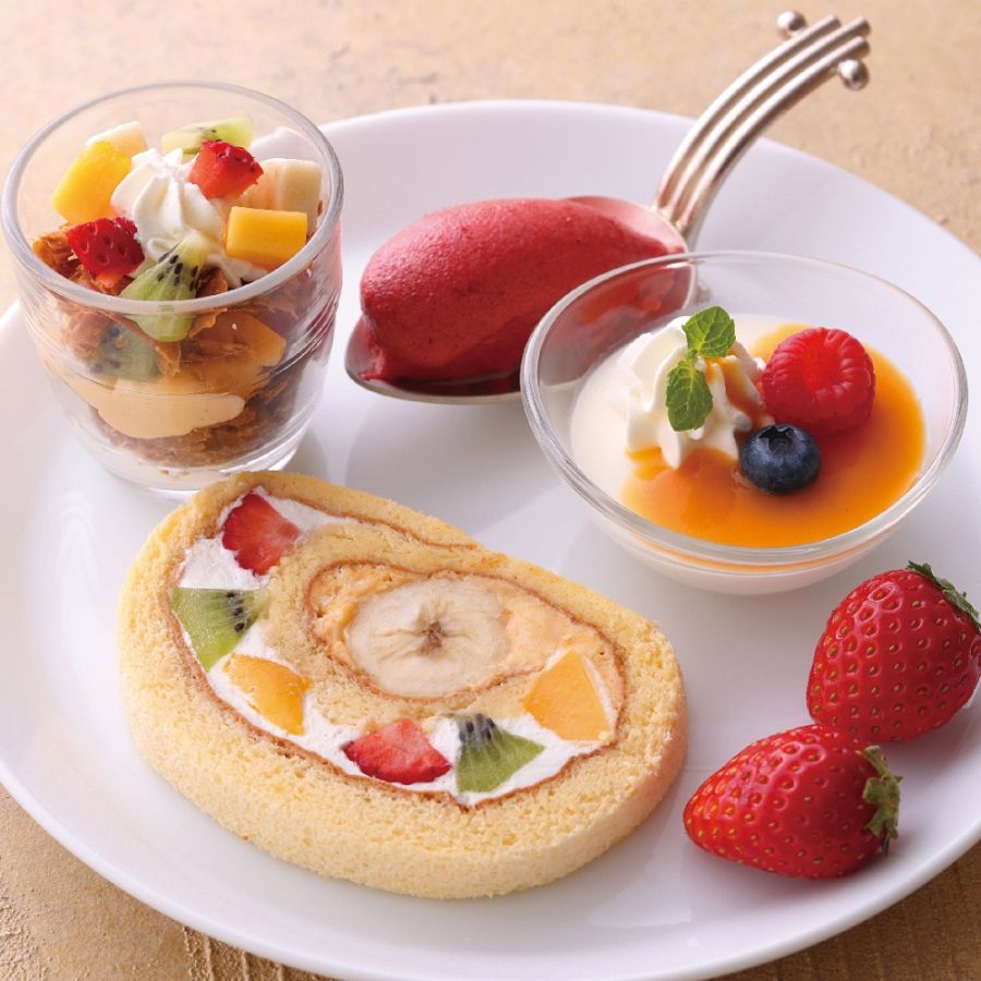 KIHACHIのアフタヌーンティー　中段イメージ