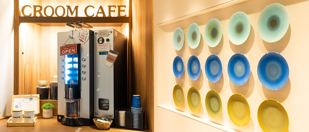 1杯100円の香り高い本格コーヒーを楽しみながら、ゆったり過ごして