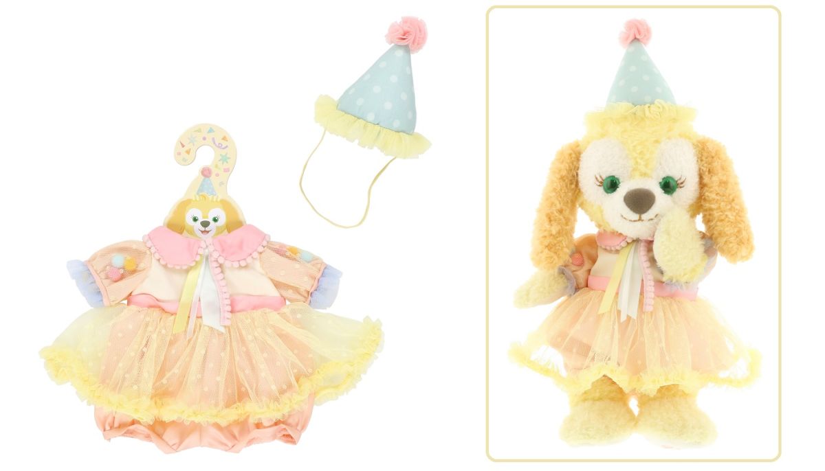 【新品】 ディズニー 40周年　ダッフィー シェリーメイ ぬいば 40周年コスチュームのダッフィー＆シェリーメイ！“東京