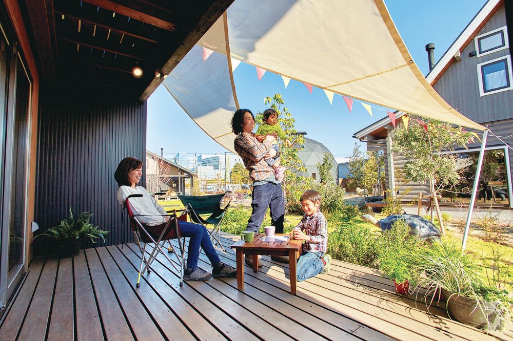 自宅のようにくつろぎながら、大らかな暮らし体験ができます