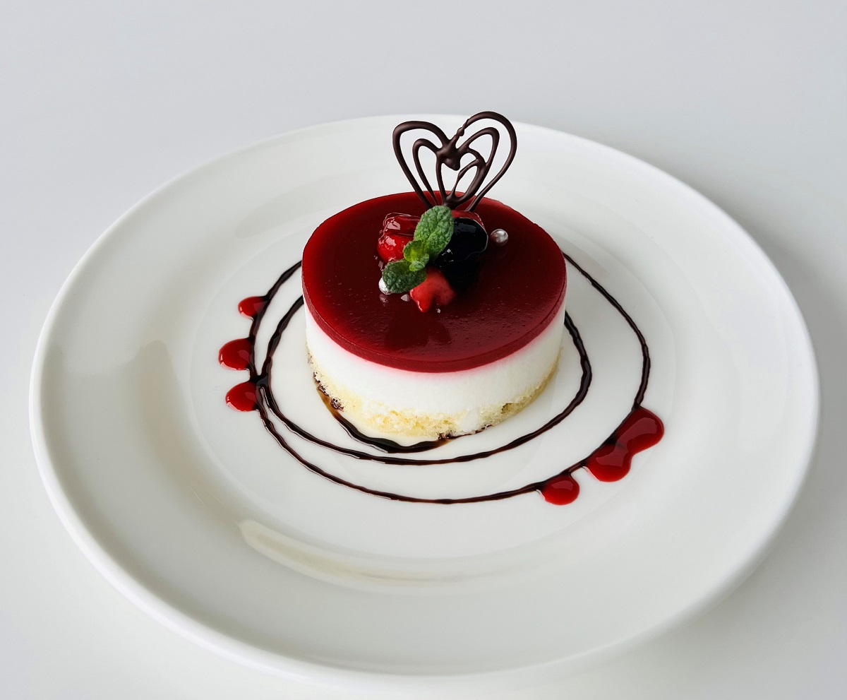 ジャン＝ミシェル・オトニエル《kokoro》をモチーフにしたイメージケーキ