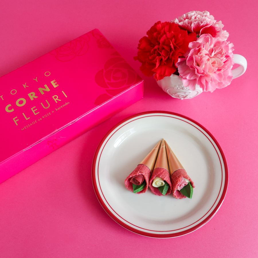 チョコレート「TOKYO コーン・フルーリ イチゴミックス」5本セット 1998円