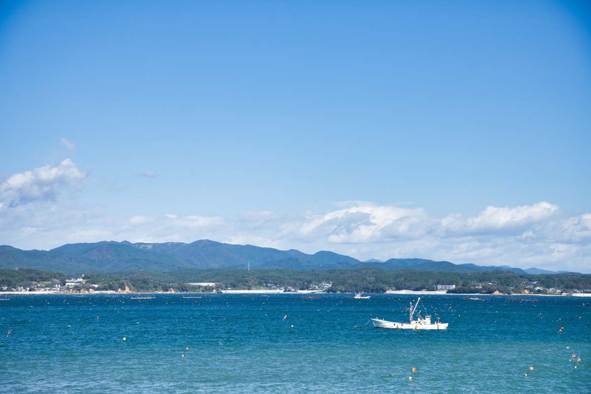 南三陸の海