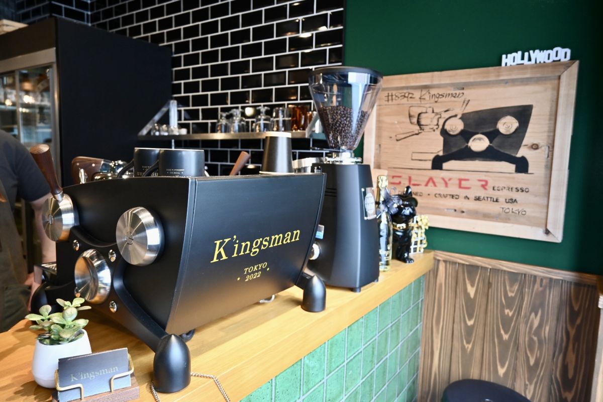 スレイヤー社のエスプレッソマシン