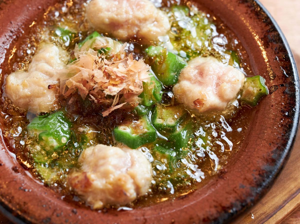 「ねばねばマグロアヒージョ」494円