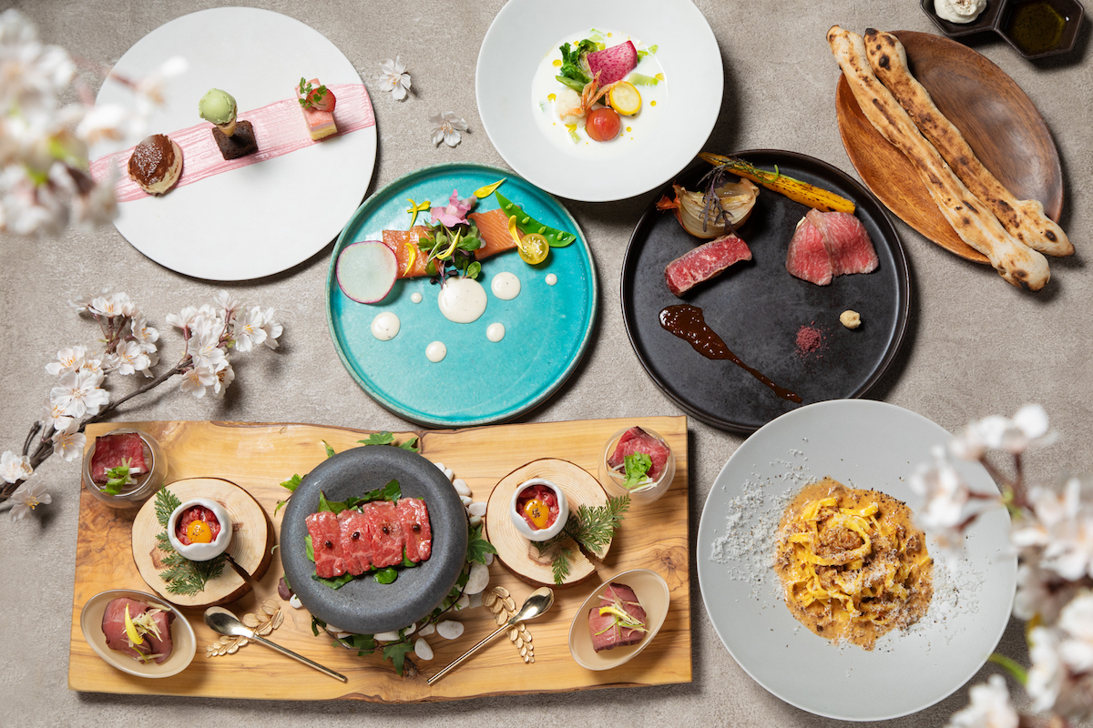 春のプレミアムコース　11品　5480円（税抜）