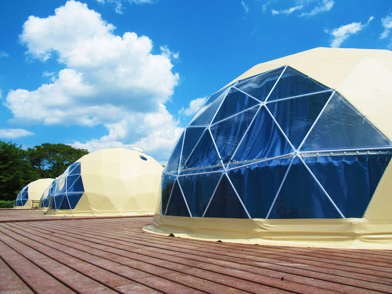 テントは定員4名