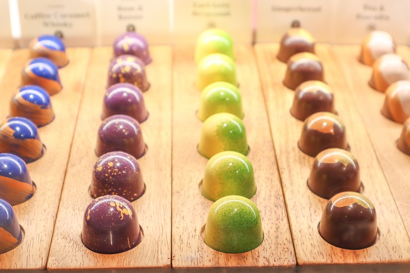 ショップのチョコ