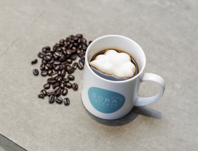 「SORA珈琲 雲海マシュマロ付き」750円