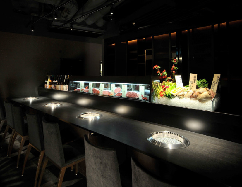 カウンター席