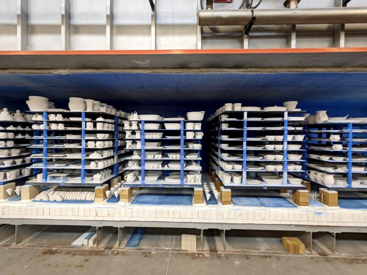 オーブンで1200℃・16時間も焼く