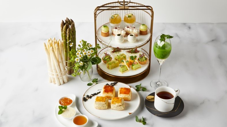 【ウェスティンホテル横浜】旬のアスパラガスとハーブを使ったアフタヌーンティーやメロンのカクテルなど初夏を感じるメニューが続々登場！
