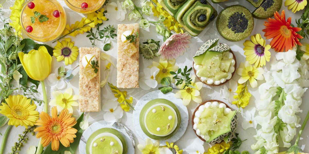 【スイーツ＆パン】メロンやびわ、オレンジを使用した爽やかなスイーツと、抹茶を練り込んだ和テイストなパンが登場！「グランドニッコー東京 台場」の「初夏のスイーツ&パン」