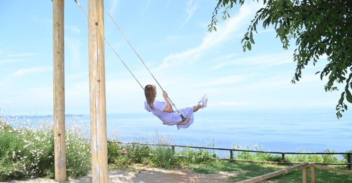 ACAO FORESTの空飛ぶブランコ。