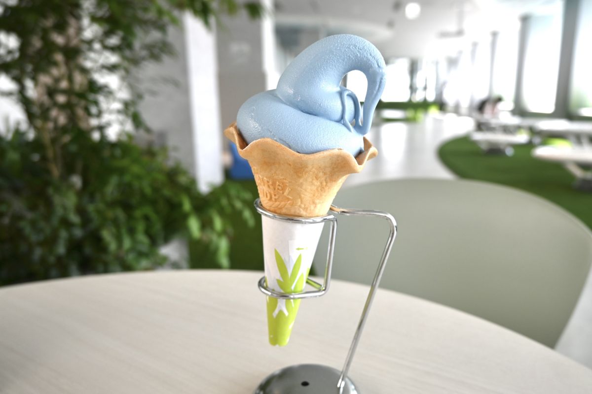 「てんくうソフトクリーム　バニラ」580円