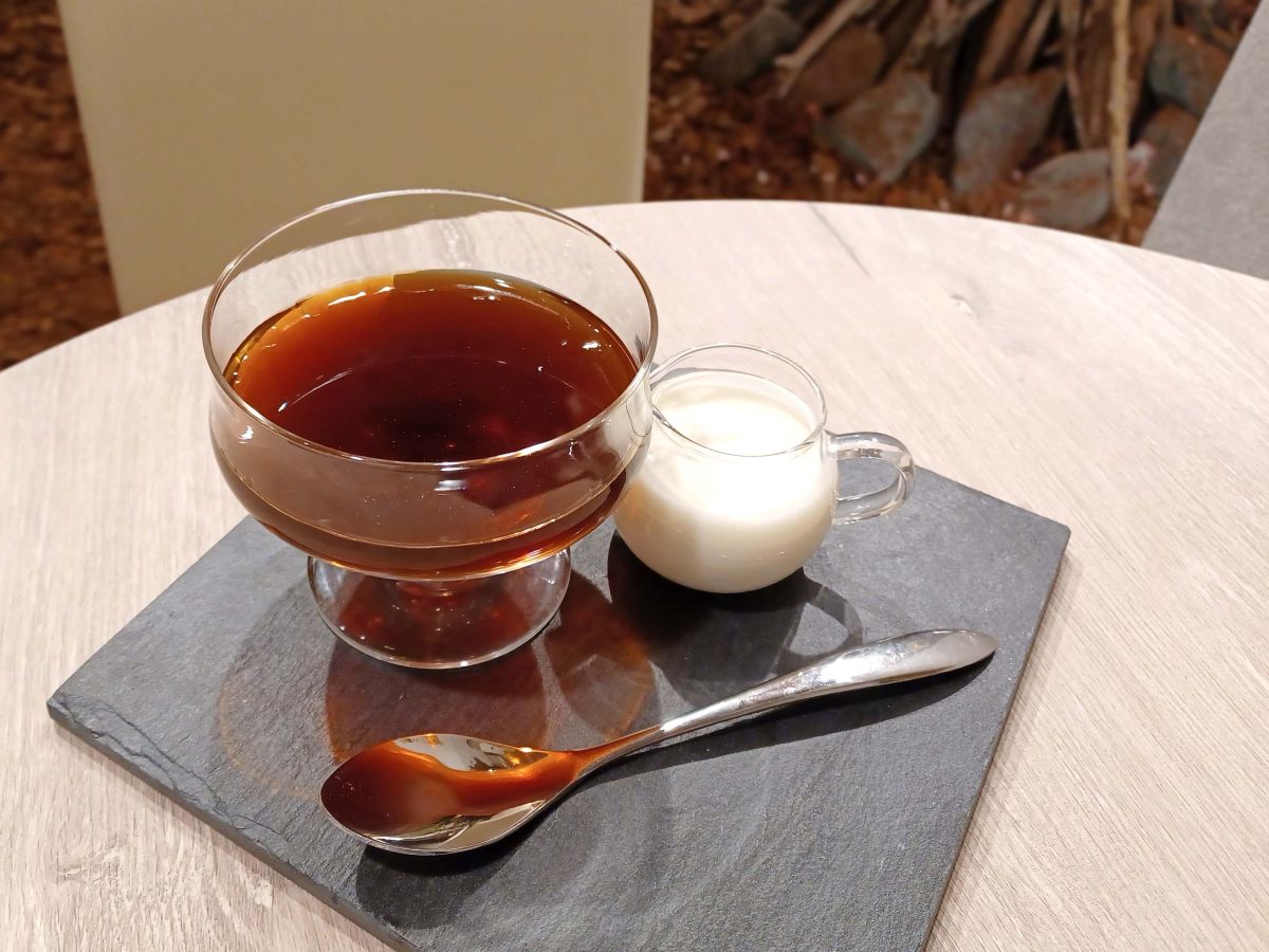 「特製クリームコーヒーゼリー」800円