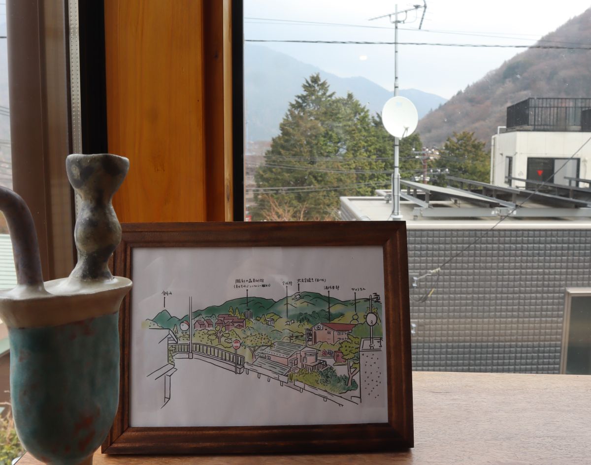 イラストと景色を見比べるのも楽しい!